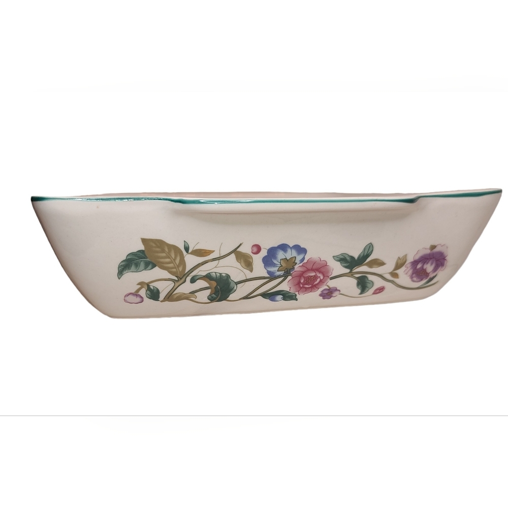Floral Vintage 80's Bakeware dish